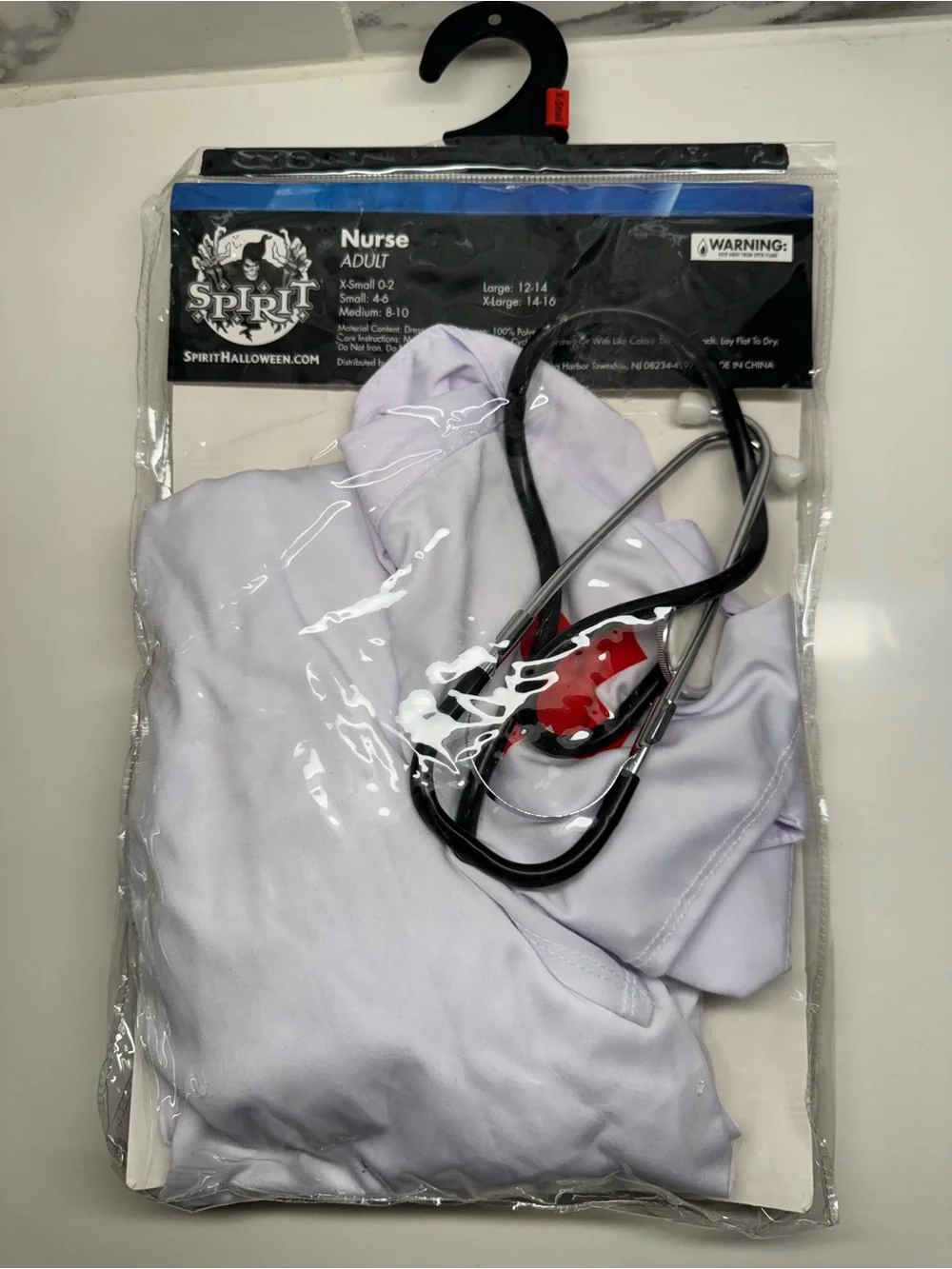 Spirit Halloween Nurse Costume everything included size xs (new)